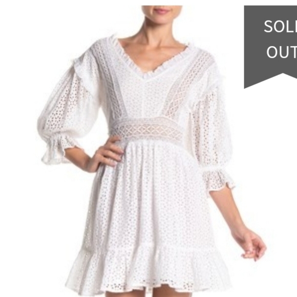 love sam white dress